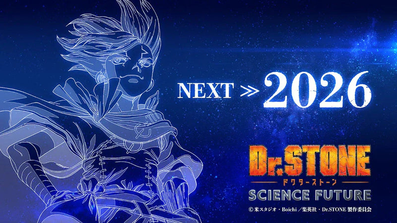 Dr STONE SCIENCE FUTURE Cour 3 Anime to Premiere in 2026