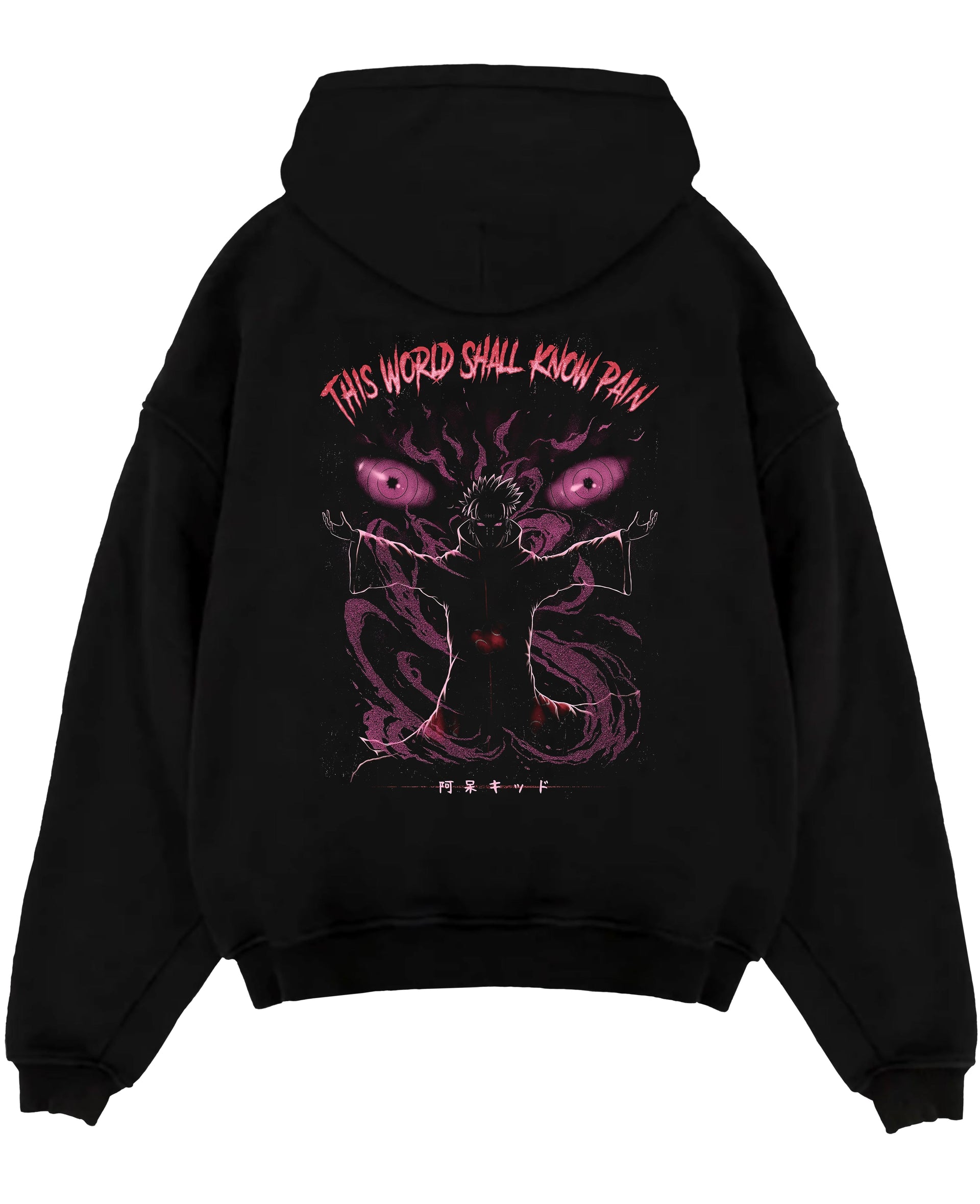 Pain Naruto Shippuden Six Paths Rinnegan Akatsuki Hoodie