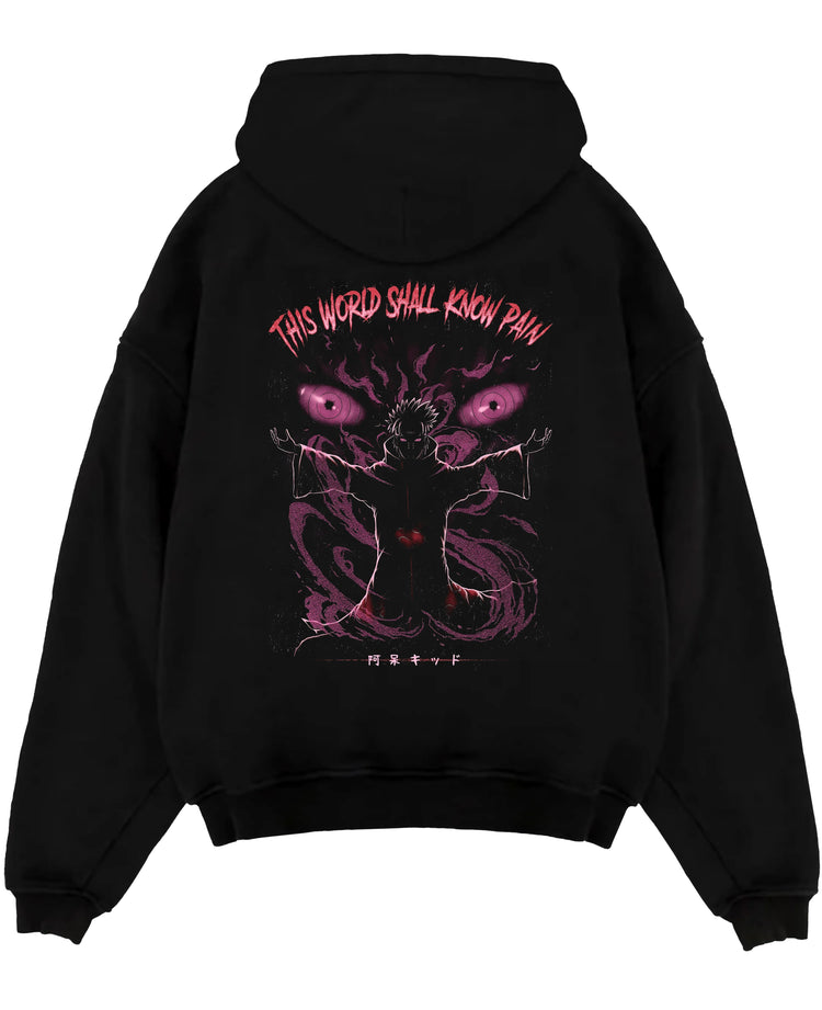 Pain Naruto Shippuden Six Paths Rinnegan Akatsuki Hoodie