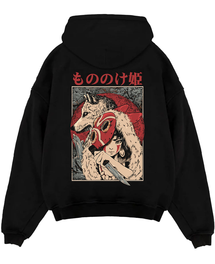 San Princess Mononoke Studio Ghibli Forest Warrior Hoodie