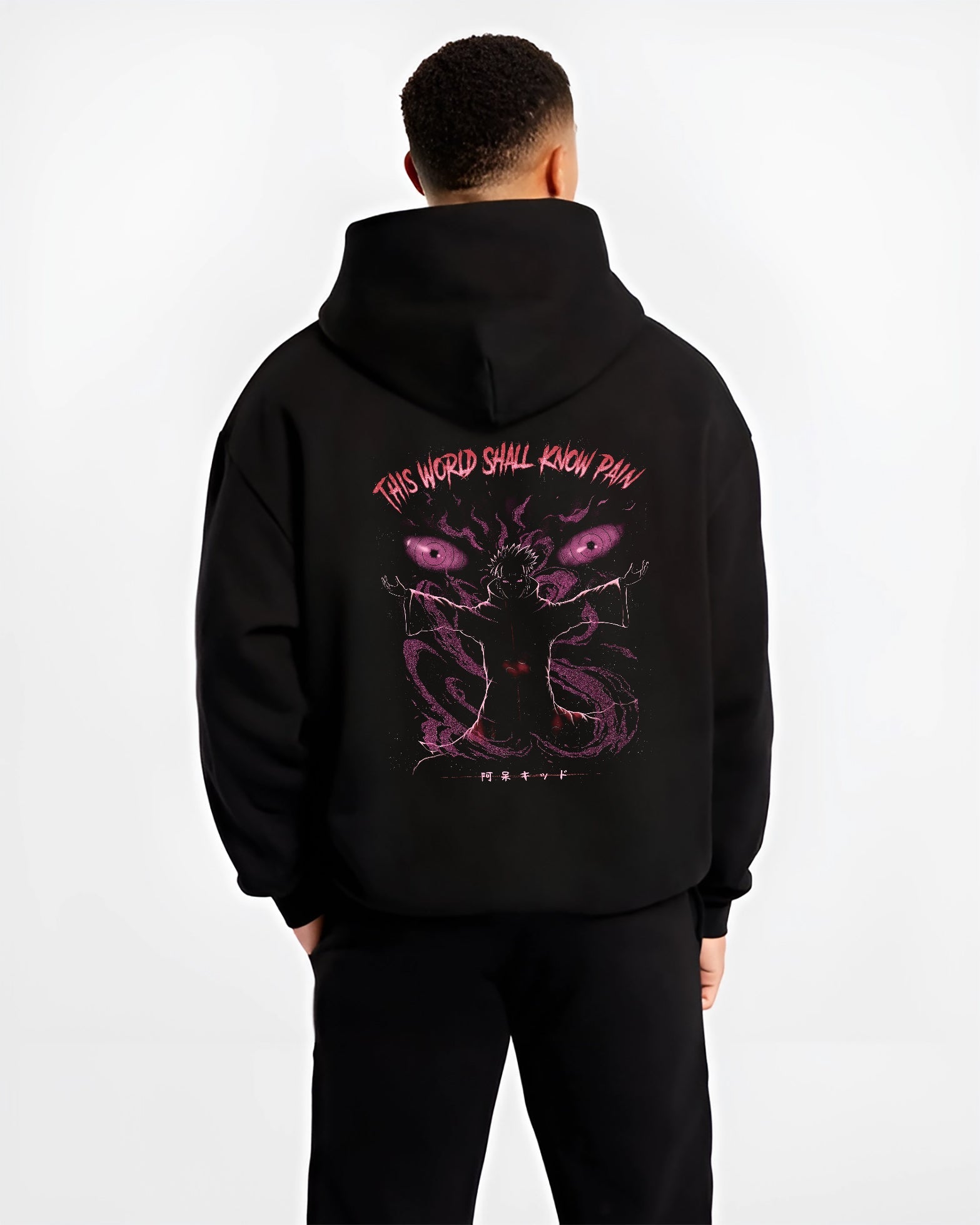 Pain Naruto Shippuden Six Paths Rinnegan Akatsuki Hoodie