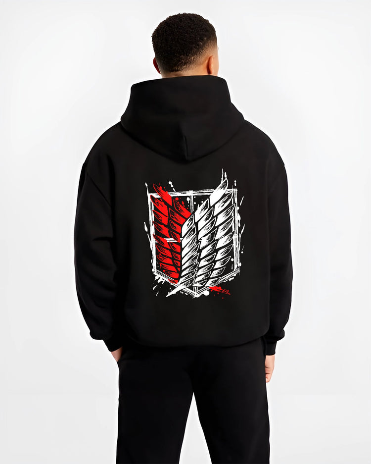 Survey Corps Wings Insignia Attack on Titan Hoodie