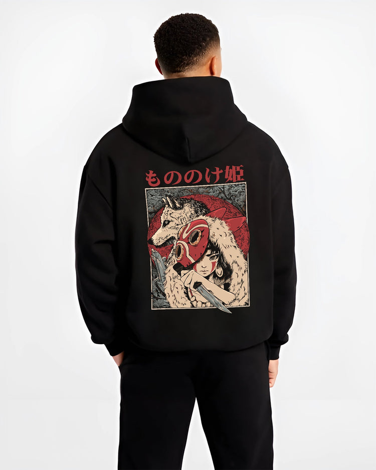San Princess Mononoke Studio Ghibli Forest Warrior Hoodie