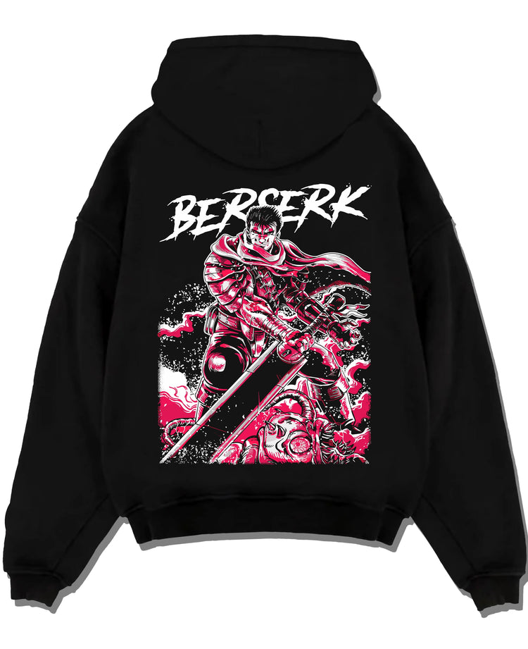 Guts Berserk Hoodie Dark Swordsman Skull Knight Battle Form