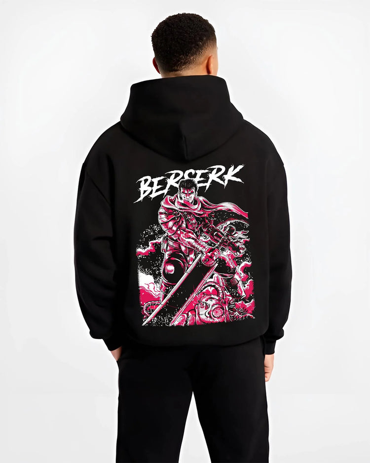 Guts Berserk Hoodie Dark Swordsman Skull Knight Battle Form