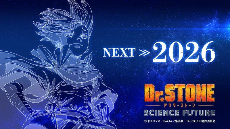 Dr STONE SCIENCE FUTURE Cour 3 Anime to Premiere in 2026