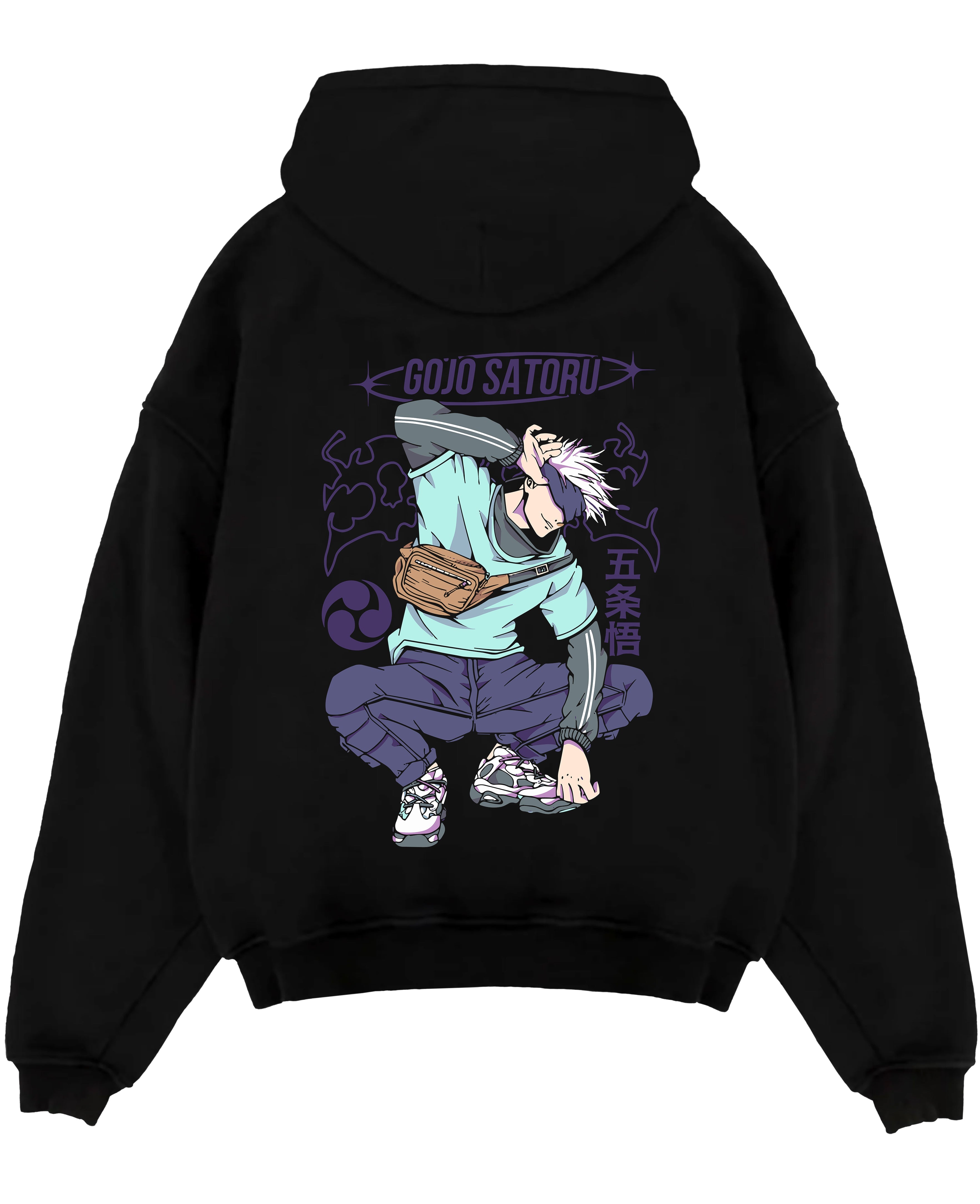 Gojo Satoru Jujutsu Kaisen Hoodie – Hollow Purple Energy