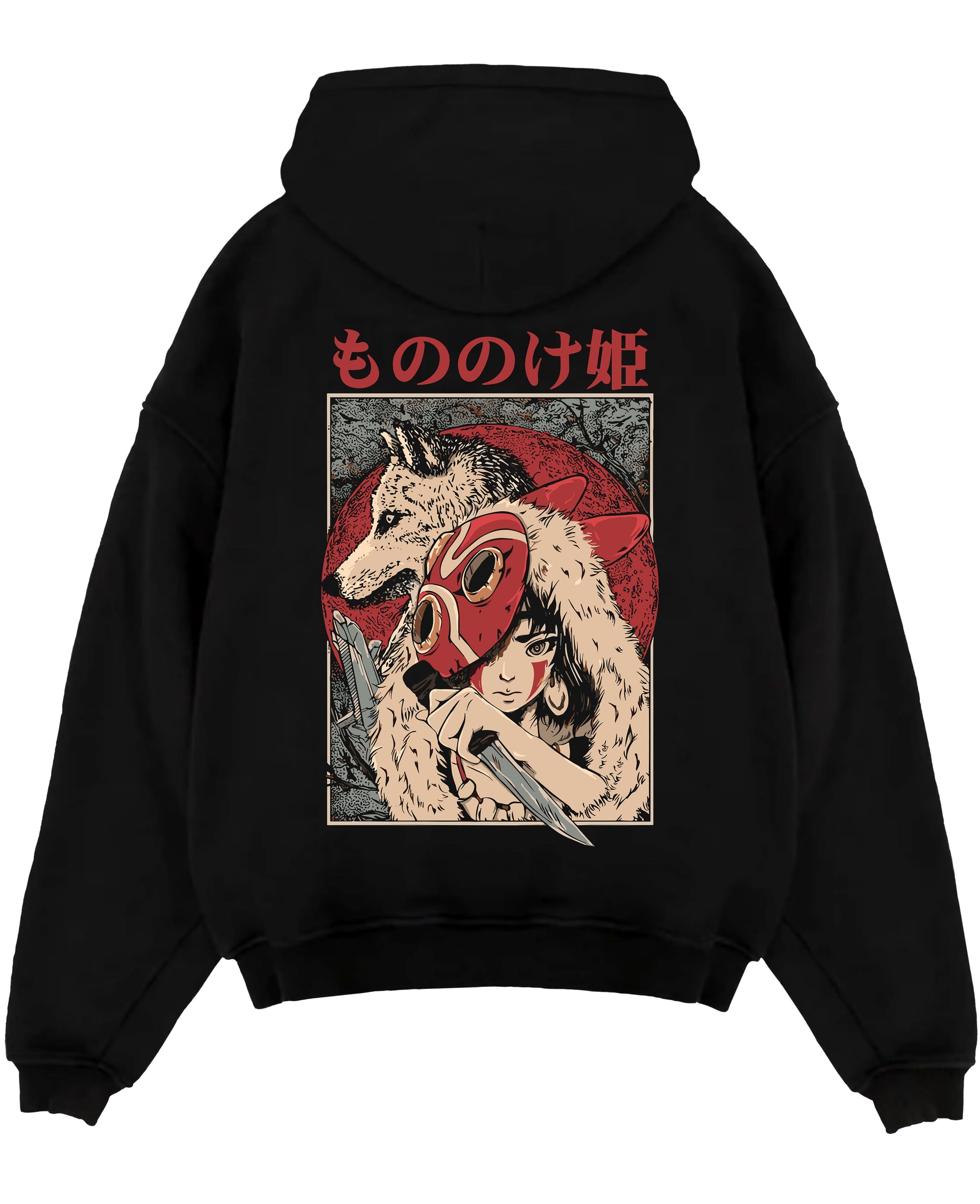 San Princess Mononoke Studio Ghibli Forest Warrior Hoodie