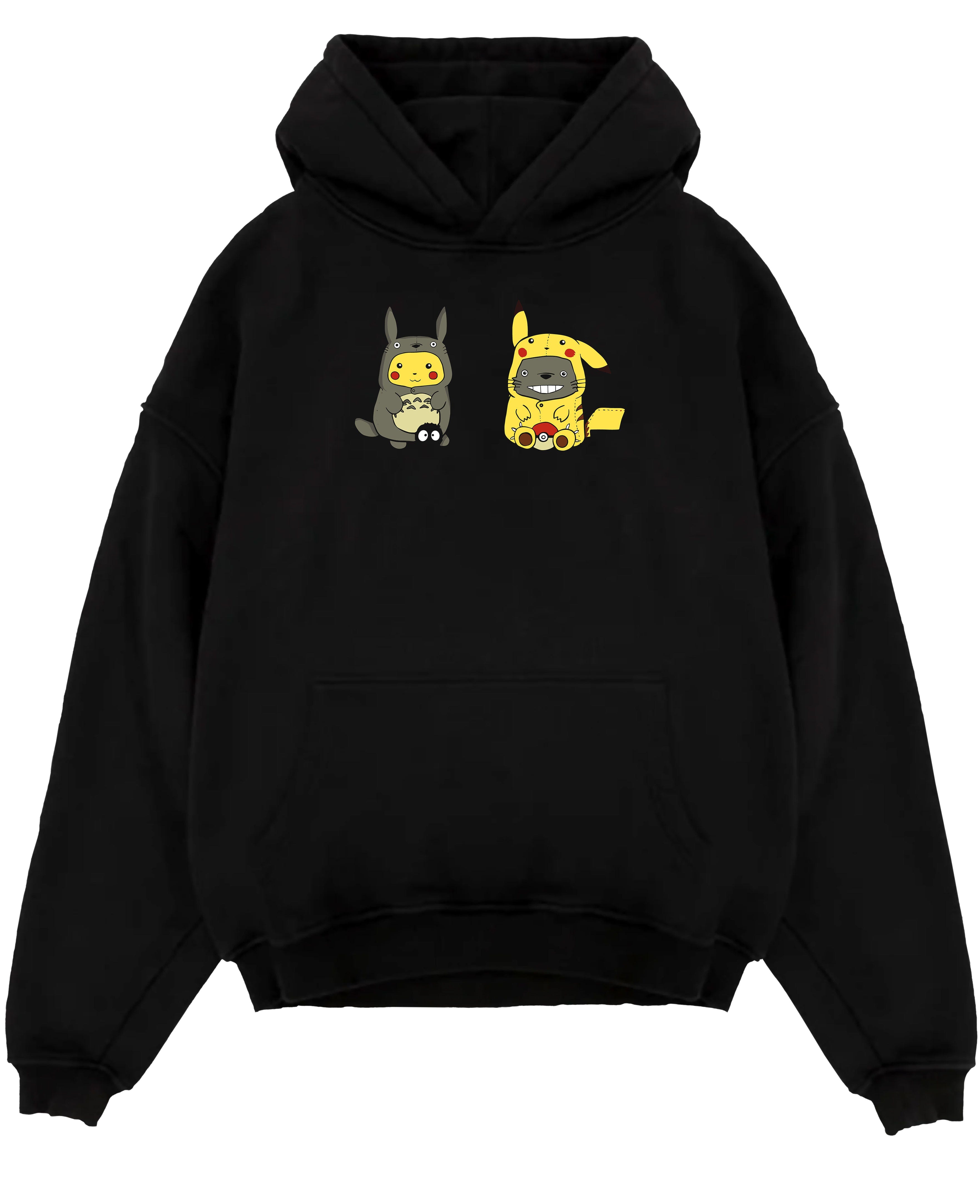 Pikachu Pokémon x My Neighbour Totoro Studio Ghibli Hoodie