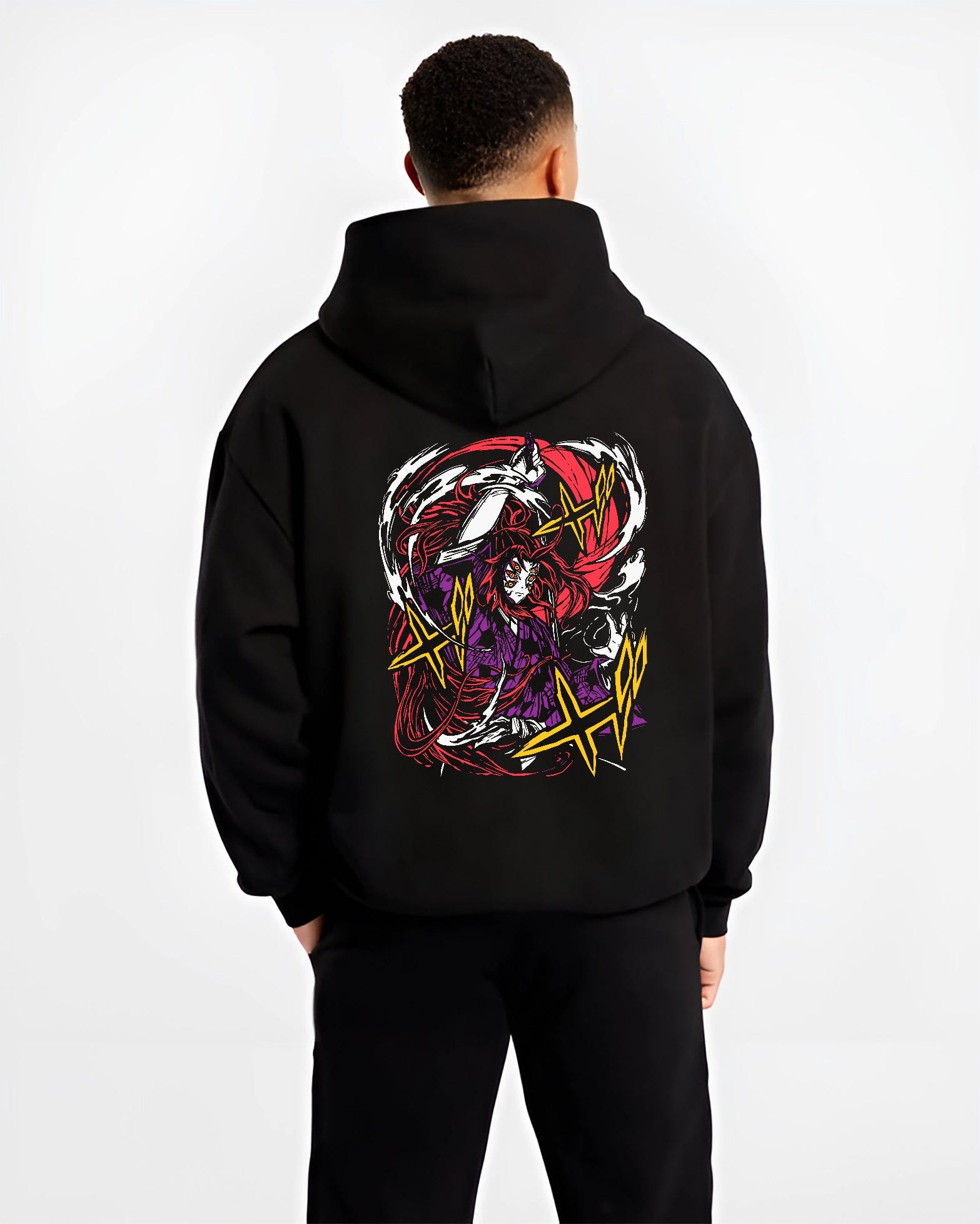 Kokushibo Moon Breathing Demon Slayer Hoodie