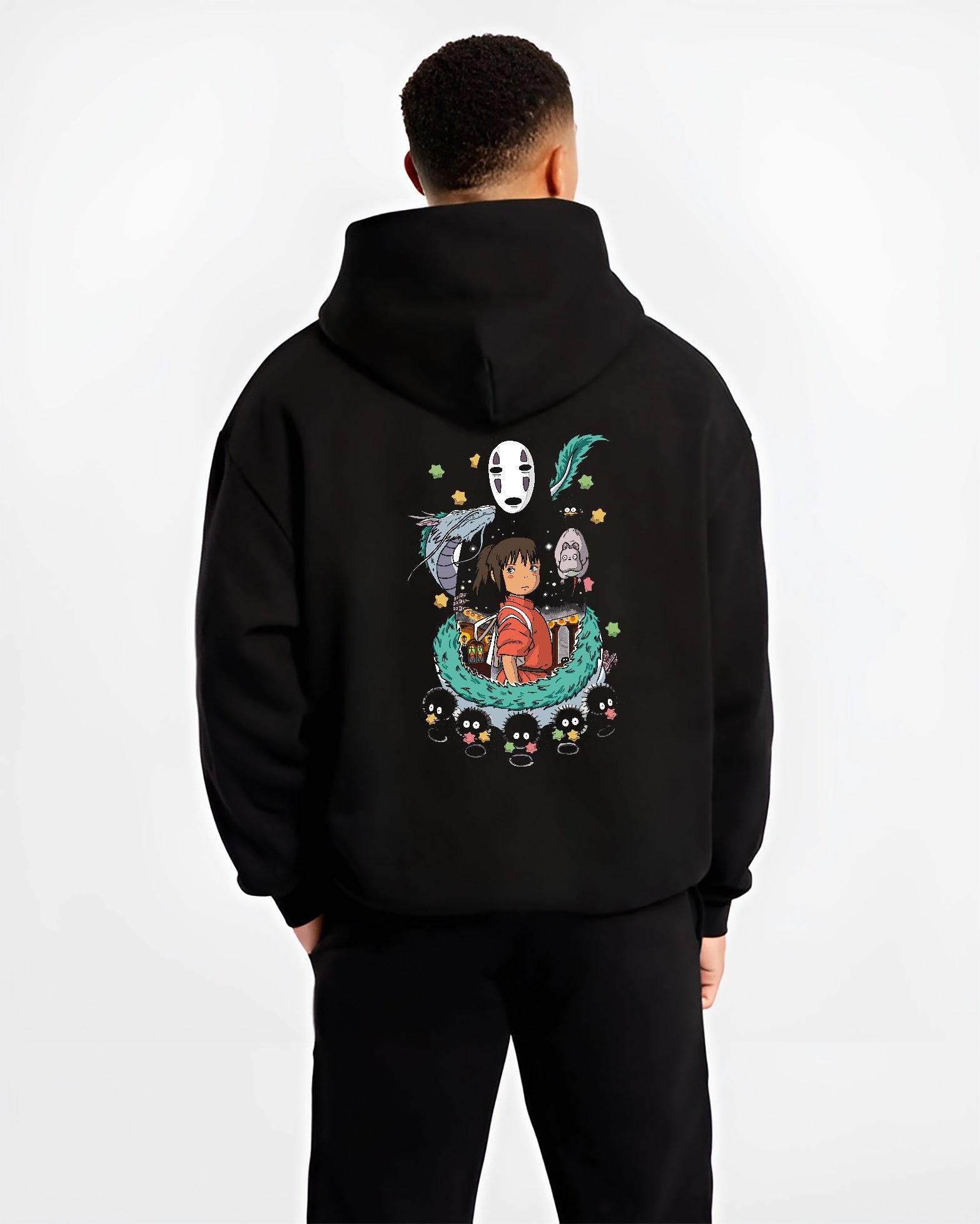Chihiro & Friends Spirited Away Studio Ghibli Hoodie