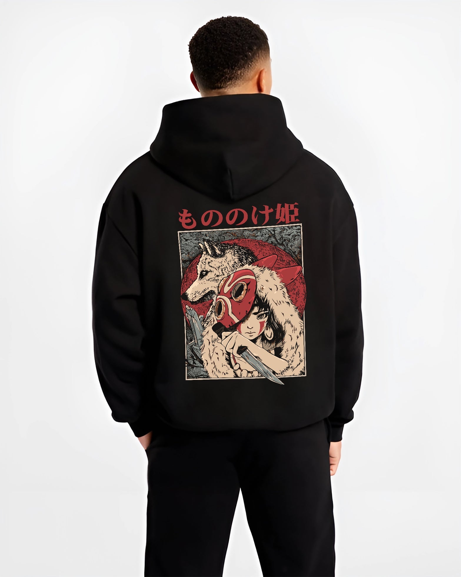 San Princess Mononoke Studio Ghibli Forest Warrior Hoodie