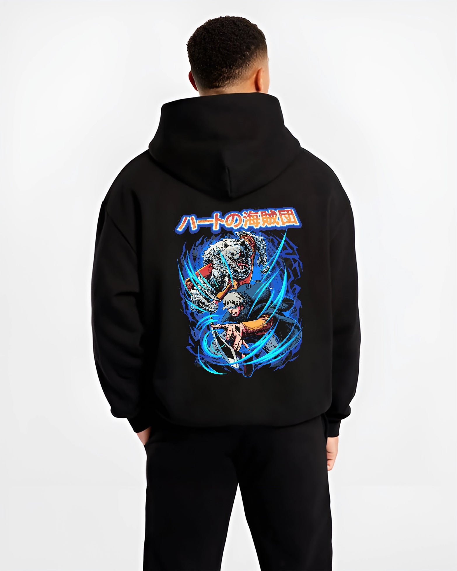 Trafalgar Law x Bepo One Piece | Hoodie Sweatshirt Oversized T-shirt
