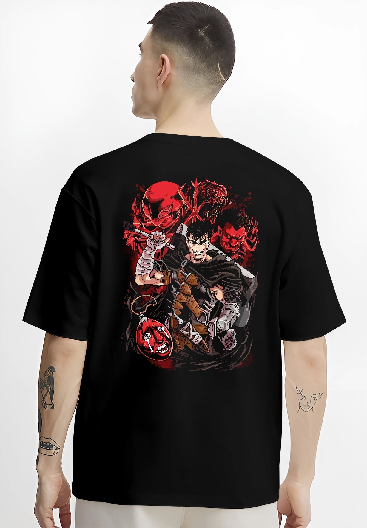 Guts & Zodd Berserk Eclipse Battle Premium Anime Hoodie