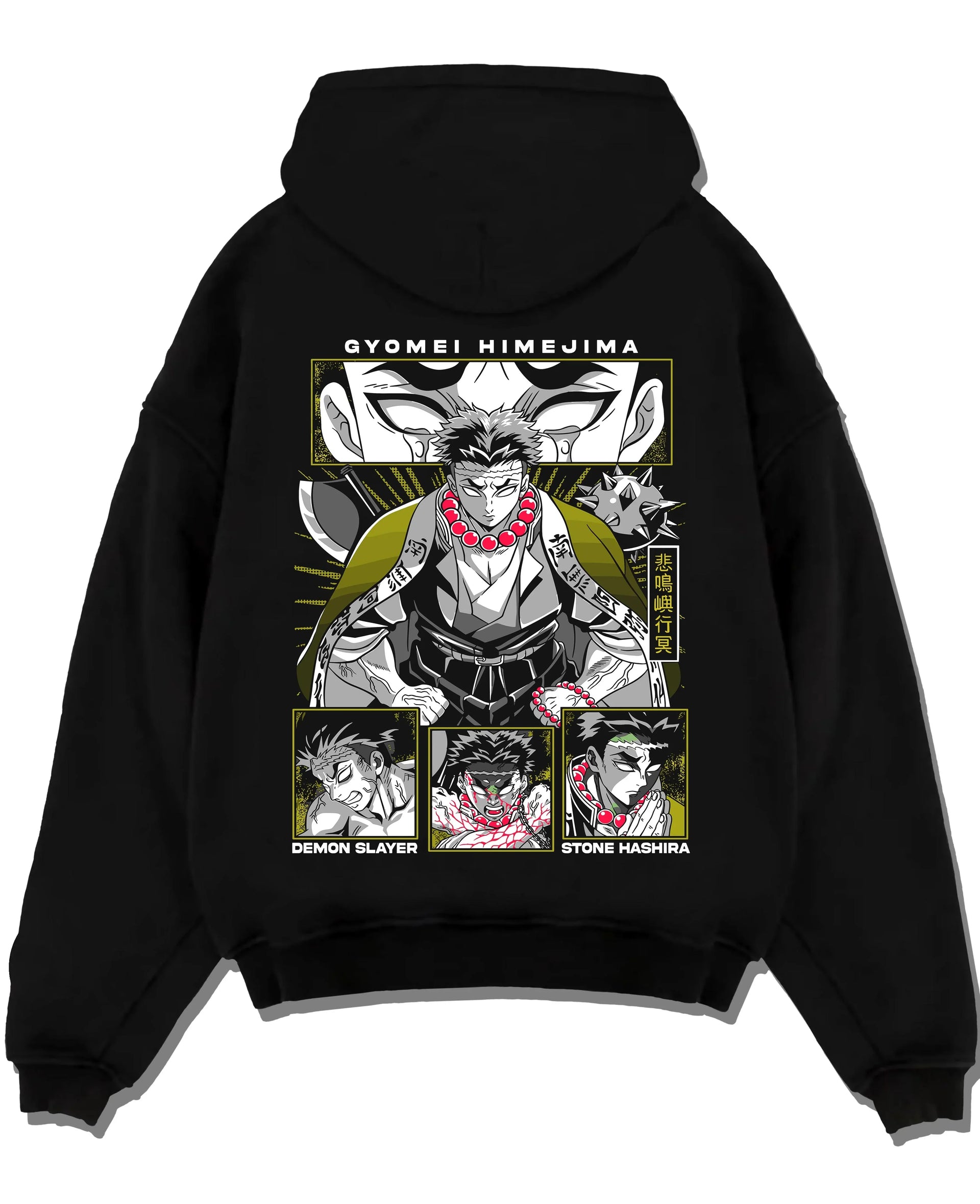 Gyomei Himejima Kimetsu no Yaiba Hoodie Stone Hashira