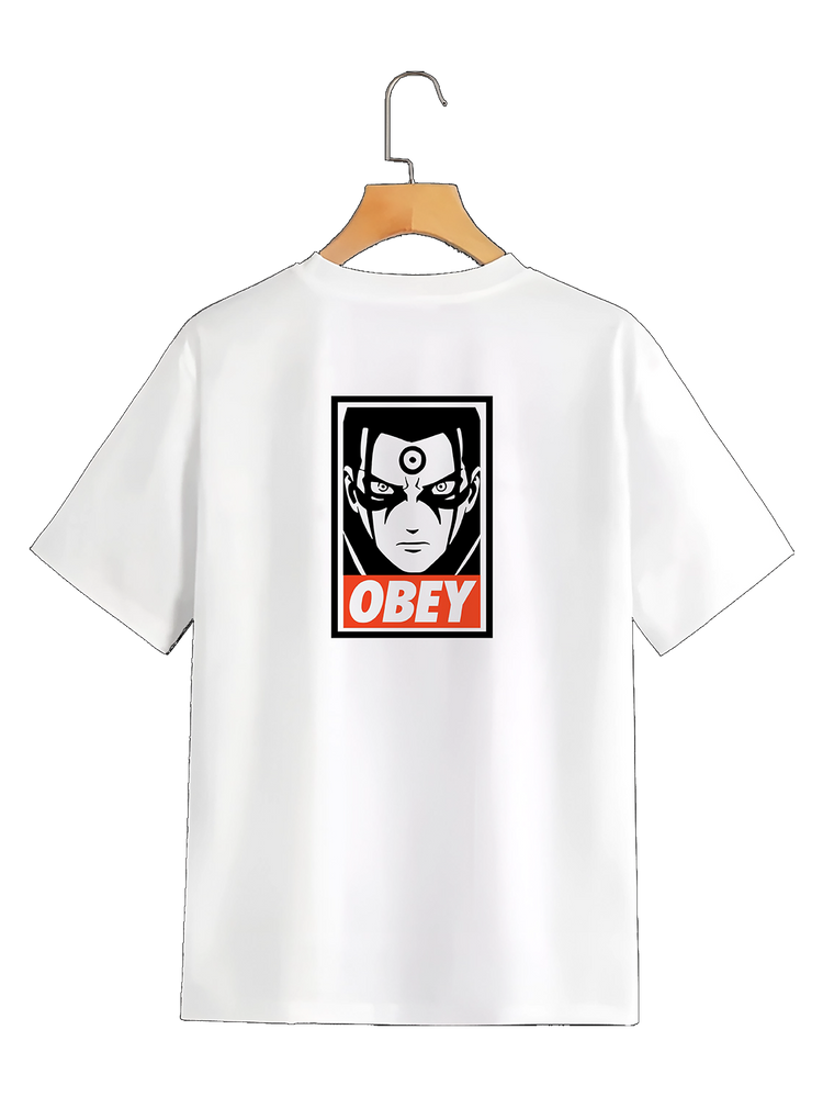 "Hashirama Senju x OBEY - Naruto" Unique Anime TEE