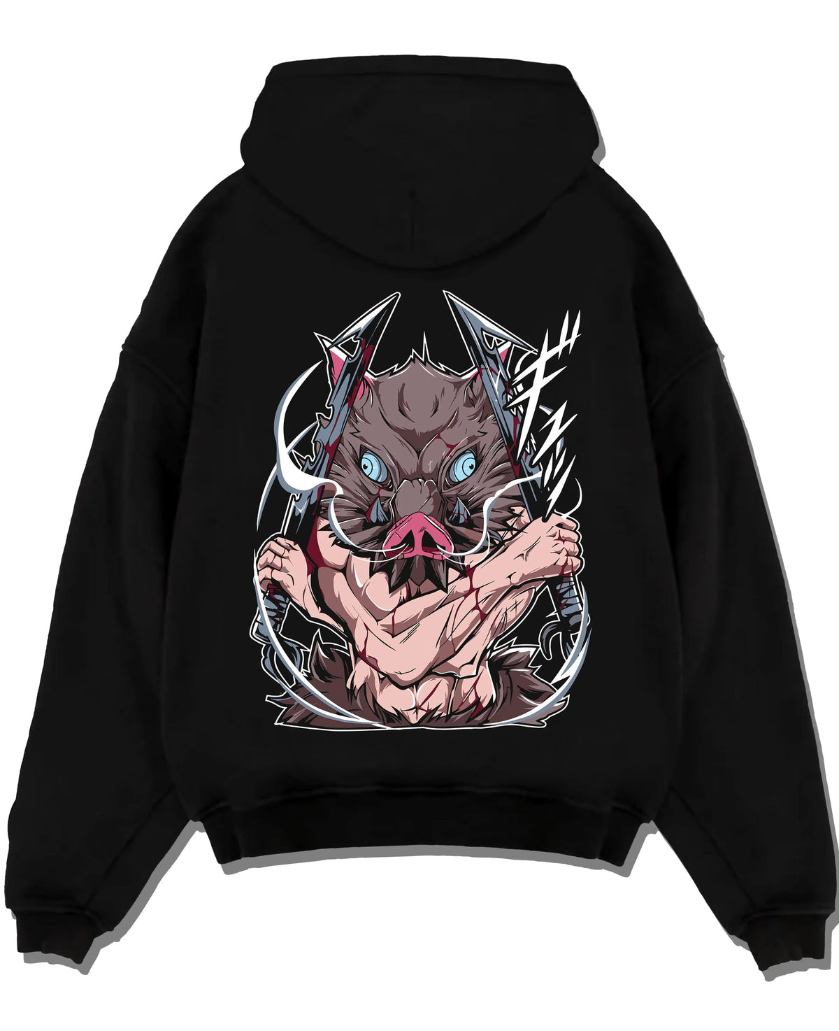 Inosuke Hashibira Kimetsu no Yaiba Hoodie Beast Form