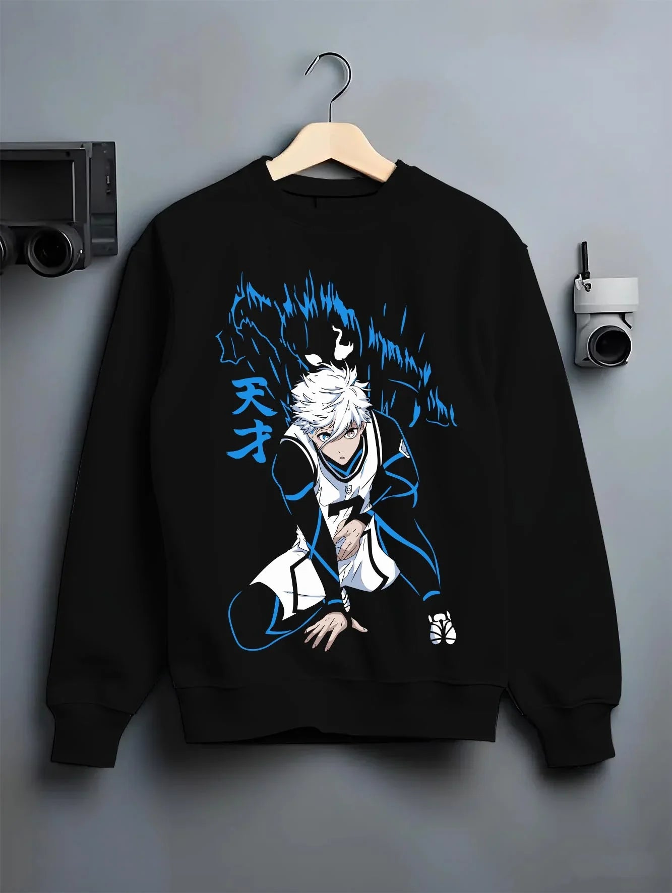 Sweatshirt Blue Lock Seishiro Nagi Multiple Scenes - Portrait Chest Officiel Anime