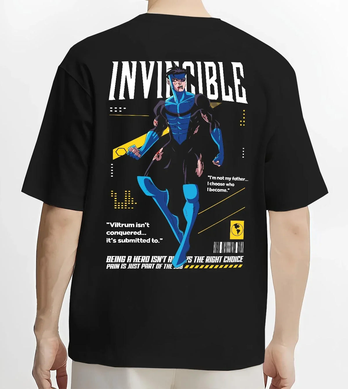 Invincible Hoodie Omni Man Mark Grayson Superhero