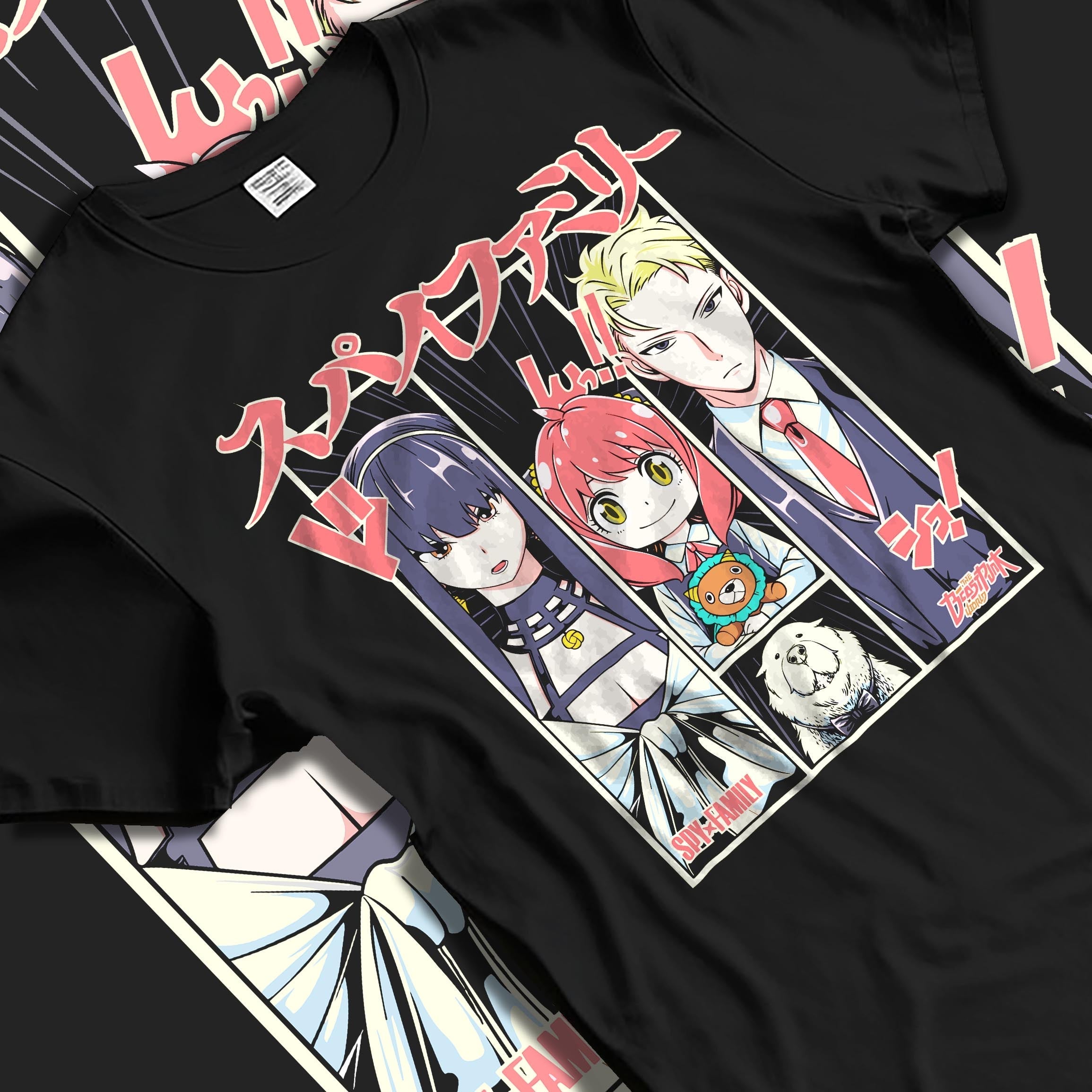 Spy X Family T-Shirt – Offizielles Merch Mit Loid, Yor Und Anya Forger, 100% Baumwolle, Unisex