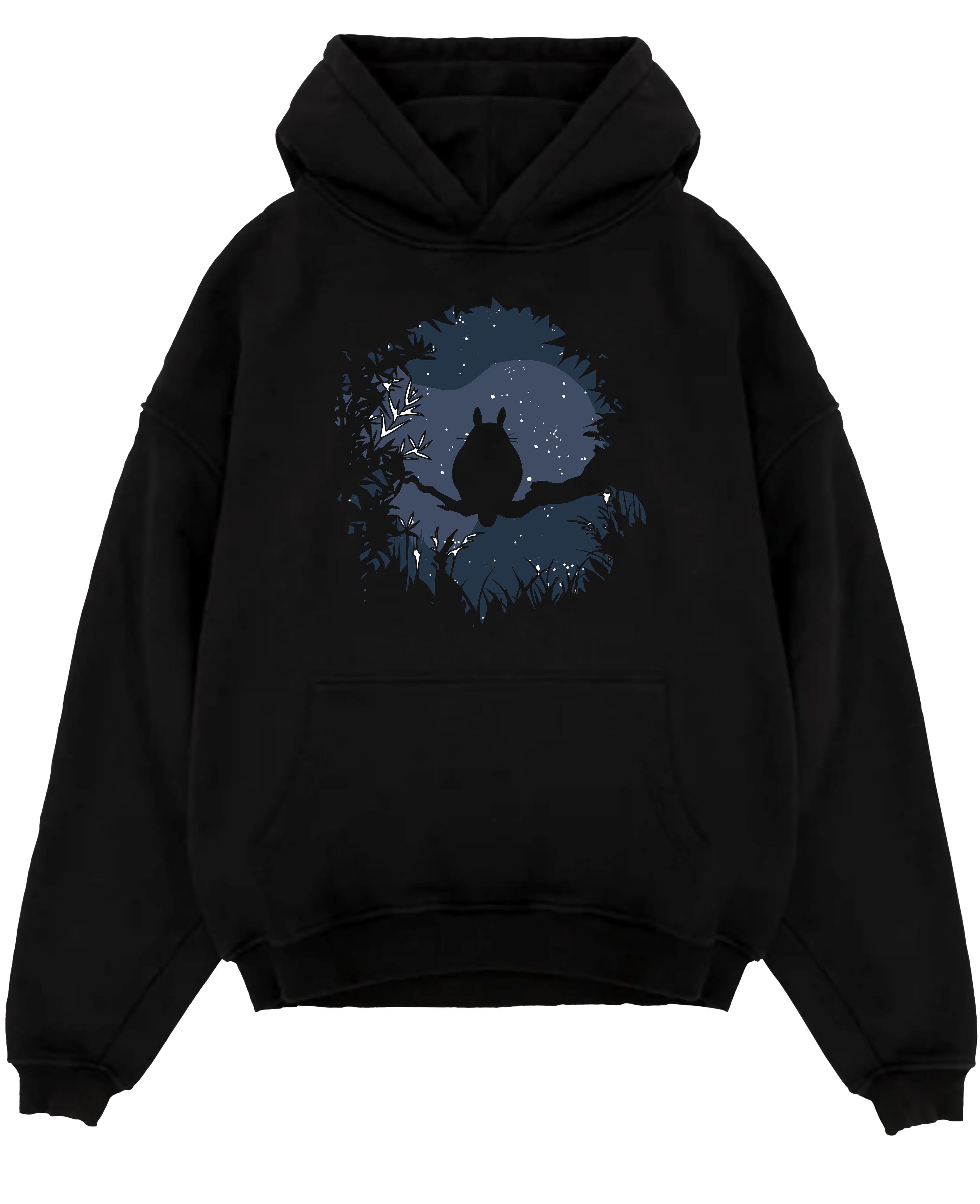 トップス NEKOMUGI TORORO HOODIE XL black Totoro Nightshade Studio Ghibli My Neighbour Totoro Hoodie